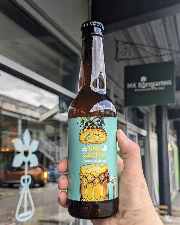 Blackened Sun x MK Biergarten - Sour Garten - Tropical Pastry Sour - 5.6% - 330ml Bottle