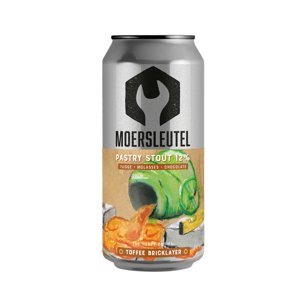 Moersleutel - Toffee Bricklayer - Imperial Pastry Stout - 12% - 440ml Can