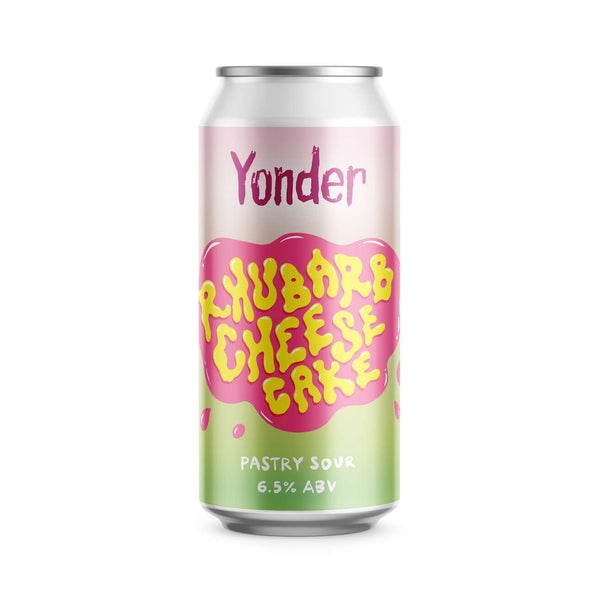 Yonder - Rhubarb Cheesecake - Pastry Sour - 6.5% - 440ml Can