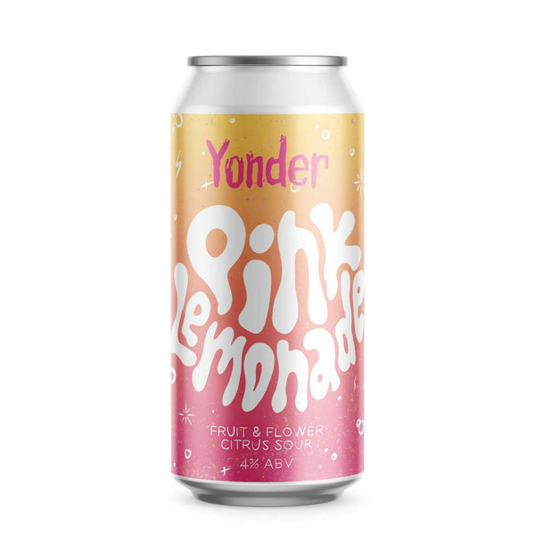 Yonder - Pink Lemonade - Citrus Fruit Sour - 4% - 440ml Can
