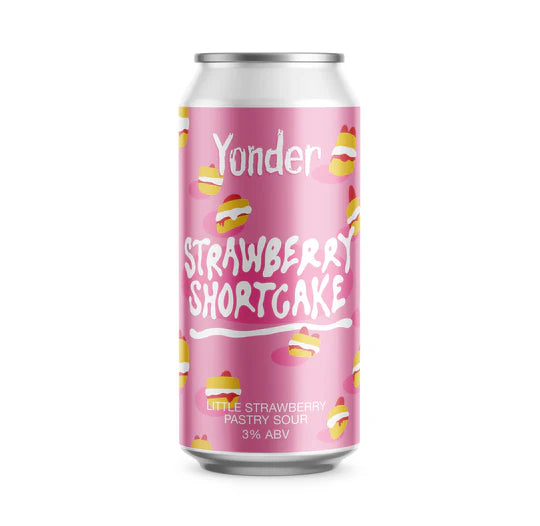 Yonder - Strawberry Shortcake - Little Strawberry Pastry Sour - 3%