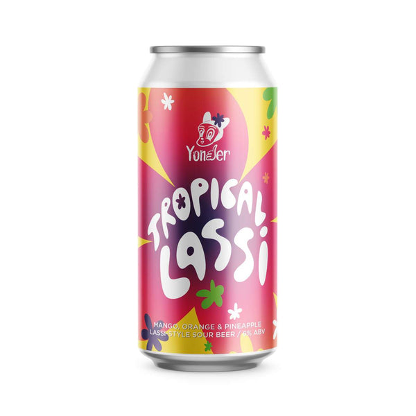 Yonder - Tropical Lassi - Mango, Orange & Pineapple Lassi-Style Sour - 6% - 440ml Can