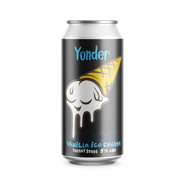 Yonder - Scoopy: Vanilla Ice Cream - Pastry Stout - 5% - 440ml Can