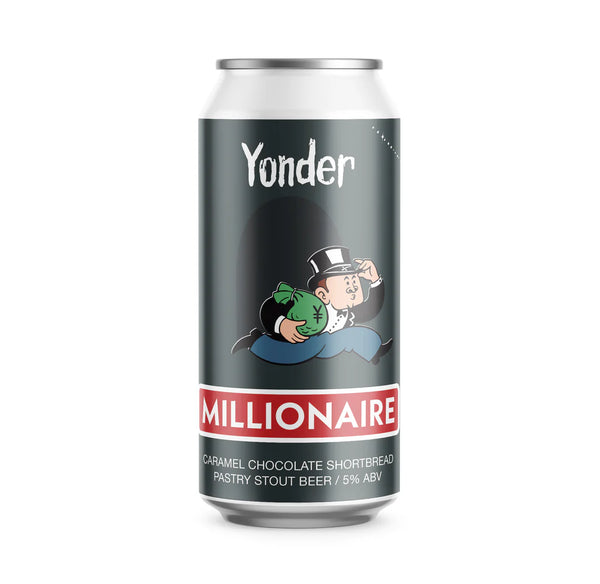 Yonder - Millionaire - Caramel Chocolate Shortbread Pastry Stout - 5% - 440ml Can