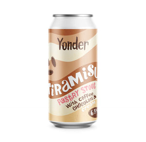 Yonder - Tiramisu - Pastry Stout with Coffee, Chocolate & Cream - 6.5% - 440ml - MK Biergarten