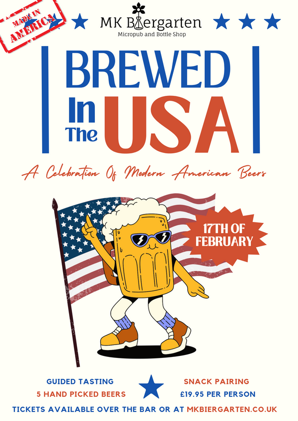 February Bierclub: Brewed In The USA - Monday 17th February