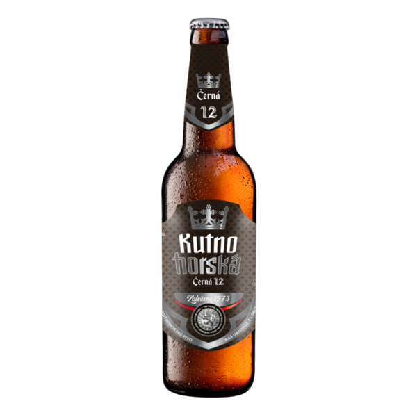 Kutna Hora - Kutno Horská Černá 12° - Czech Dark Lager - 4.9% - 500ml Bottle