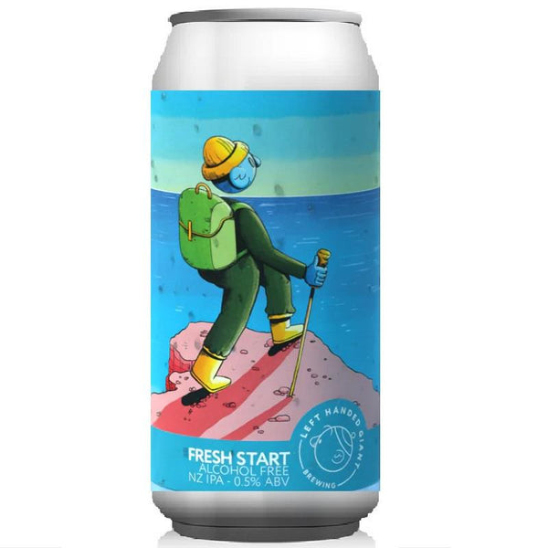 Left Handed Giant - Fresh Start - Alcohol Free NZ IPA - 0.5% - 440ML Can