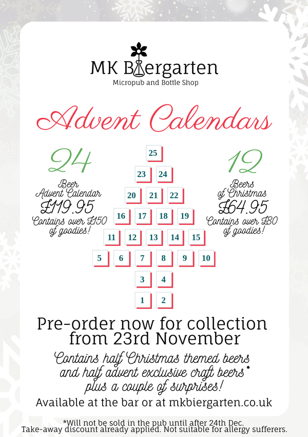 MK Biergarten Twelve Days of Christmas Box (12 Beers)