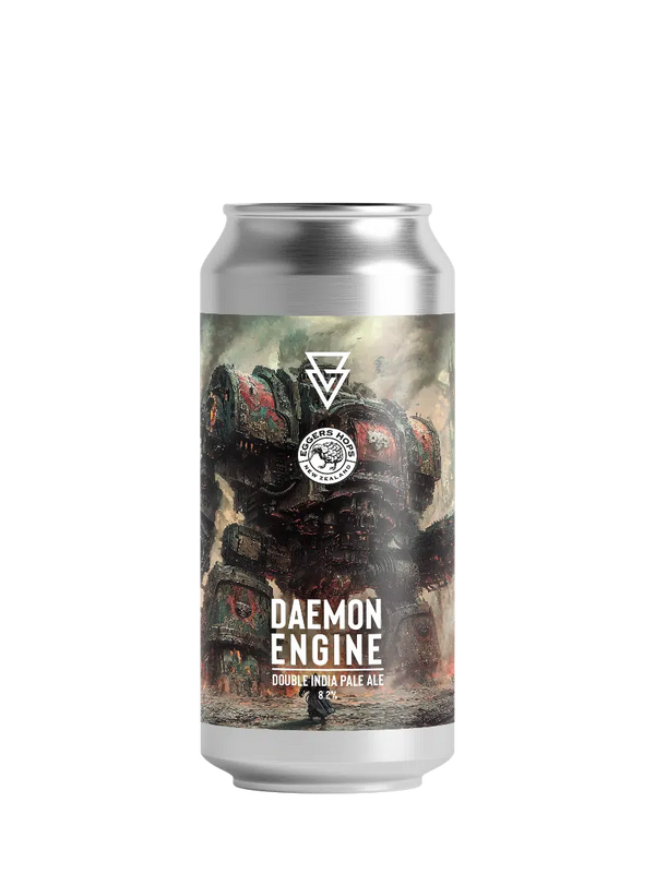 Asvex x Eggers Hops - Daemon Engine - DIPA - 8.2% - 440ml Can