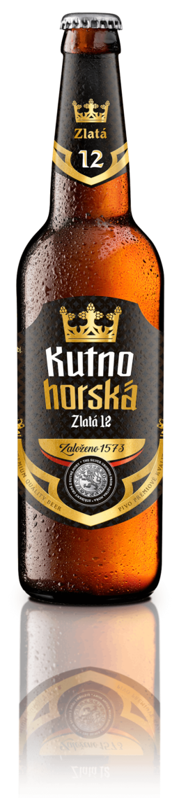 Kutna Hora - Kutno Horská Zlatá 12° - Czech Lager - 4.9% - 500ml Bottle - MK Biergarten