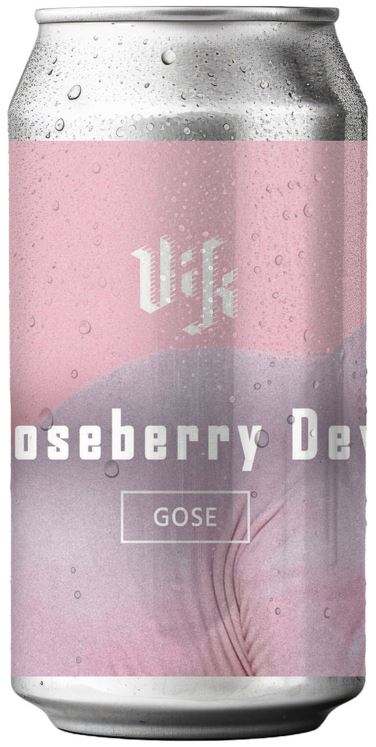 Vik - Gooseberry Devil - Czech Gose - Sour - 4.5% - 330ml Can