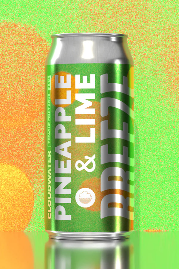 Cloudwater -  Pineapple & Lime Breeze - Tepache Fruit Sour - 4.5% - 440ml Can