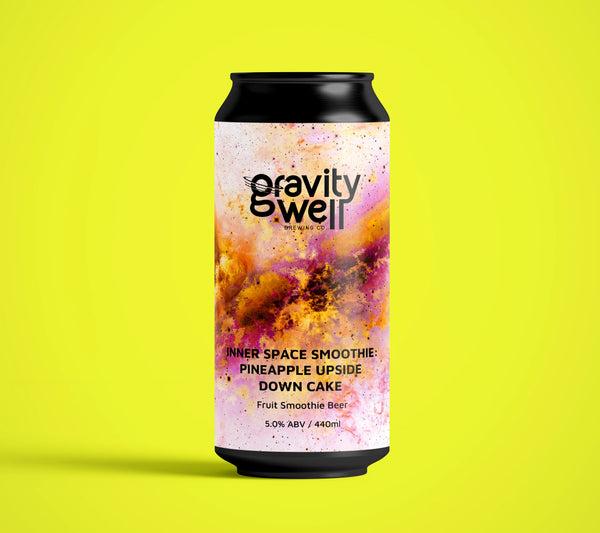 Gravity Well - Inner Space Smoothie: Pineapple Upside Down Cake - Smoothie Sour - 5% - 440ml Can