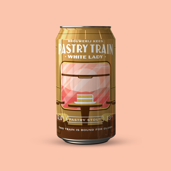 Kees - Pastry Train White Lady - Pastry Stout - 12% - 440ml Can