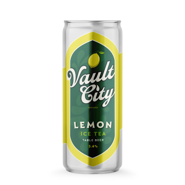 Vault City - Lemon Ice Tea - Table Sour - 3.4% - 330ml Can