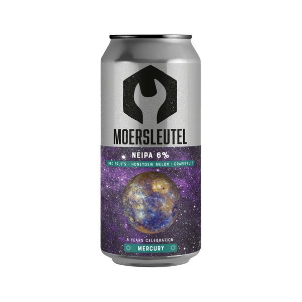 Moersleutel - 8 Years Celebration: Mercury - NEIPA - 6% - 440ml Can