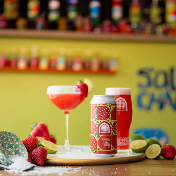 Vault City - Strawberry Margarita Gose - Table Sour - 3% - 440ml Can
