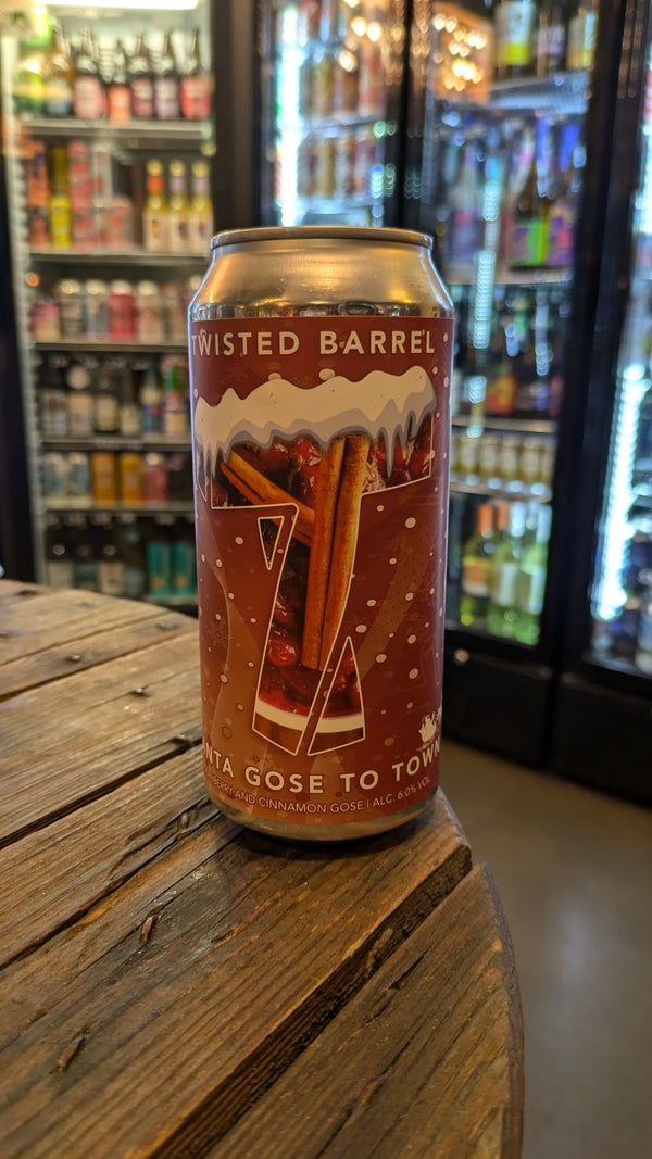 Twisted Barrel - Santa Gose To Town - Cranberry & Cinnamon Gose - 6% - 440ml Can