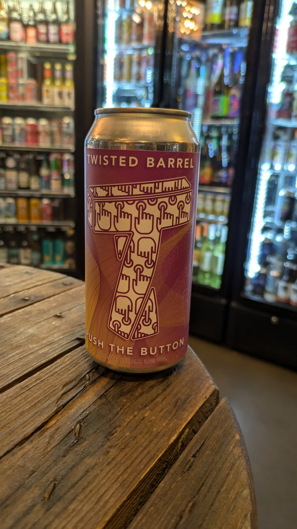 Twisted Barrel - Push The Button - DDH NZ Pale - 3.8% - 440ml Can