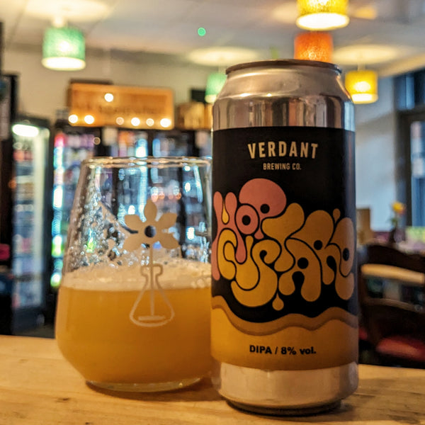 Verdant x Andy Votel - Hop Custard - DIPA - 8% - 440ml Can