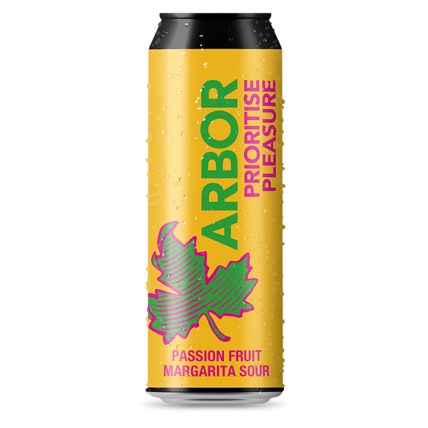 Arbor - Prioritise Pleasure - Passion Fruit Margarita Sour - 6.2% - 568ml Can