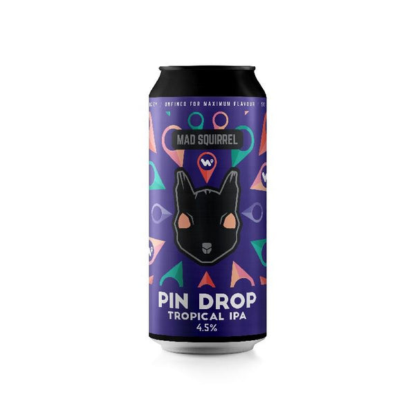 Mad Squirrel - Pin Drop - Tropical IPA - 4.5% - 440ml Can