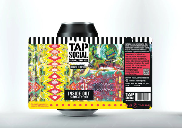 Tap Social - Inside Out - Oatmeal Stout - 5.5% - 440ml