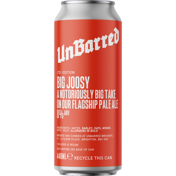 Unbarred - Big Joosy - DIPA - 8% - 440ml Can