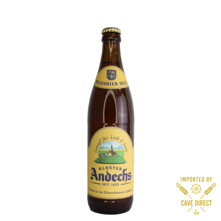 Andechs - Weissbier Hell - Wheat Beer - 5.5% - 500ml Bottle