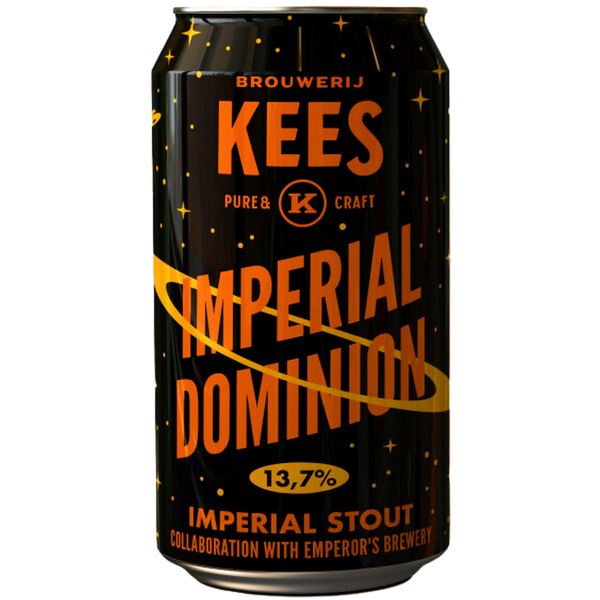 Kees x Emperor's - Imperial Dominion - Imperial Stout - 13.7% - 330ml Can