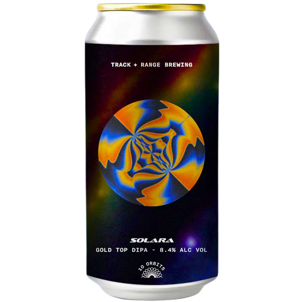 Track x Range Brewing - Solara Gold Top - DIPA - 8.4% - 440ML Can