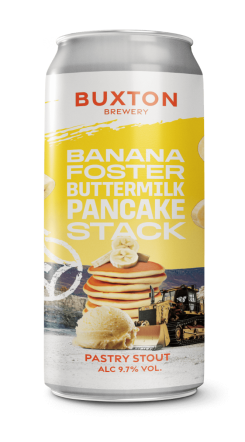 Buxton - Banana Foster Buttermilk Pancake Stack - Pastry Stout - 9.7% - 440ml Can