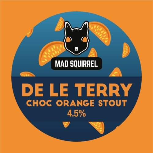 Mad Squirrel - De Le Terry - Choc Orange Stout - 4.5% - 440ml Can