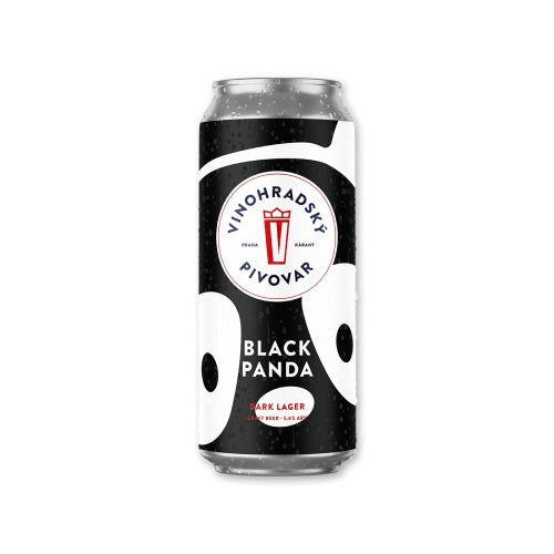 Vinohradský Pivovar - Black Panda - Dark Lager - 5.4% - 500ml Can