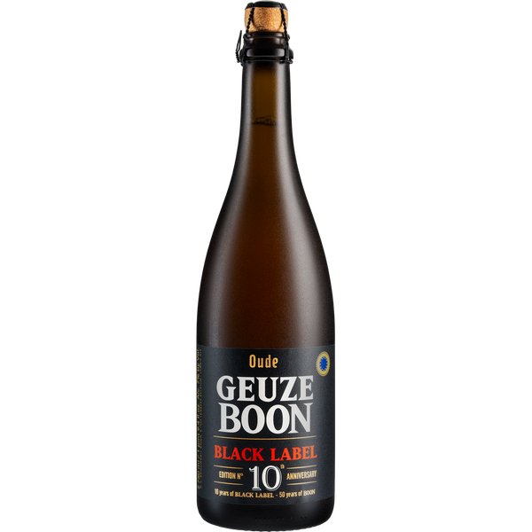 Brouwerij Boon - Oude Geuze Boon: Black Label 10 Year Anniversary - Sour - 7% - 750ml Bottle