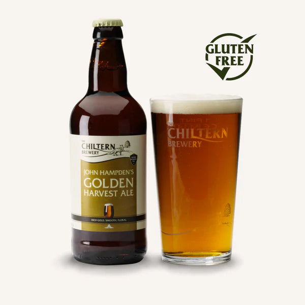 Chiltern - John Hampdens Golden Harvest Ale (GF) - 4.8% - 500ml Bottle