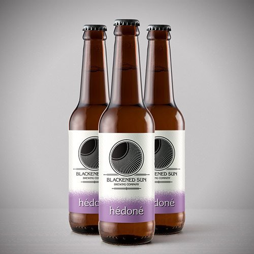 Blackened Sun - Hédoné - Saison - 3.6% - 330ml Bottle