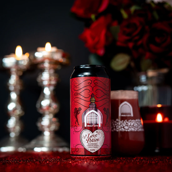 Vault City - Love Potion - Raspberry Chocolate & Chilli Sour - 6.8% - 440ml Can