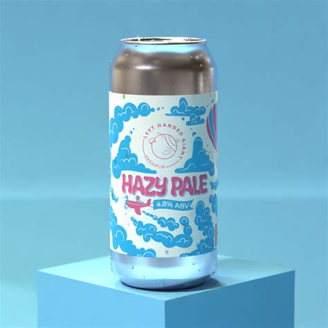 Left Handed Giant Brewpub - Hazy Pale - 4.8% - 440ml Can