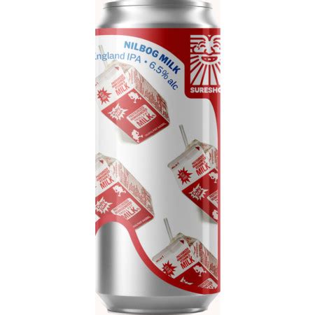 Sureshot - Nilbog Milk - New England IPA - 6.5% - 440ml Can