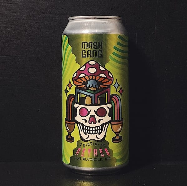 Mash Gang - Trippin' On Aether - Non Alcoholic IPA - 0.5% 440ml Can