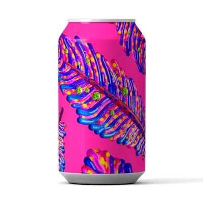 Omnipollo - Bianca - Non-Alcoholic Raspberry Peach Marshmallow Lassi Gose - 0.3% - 330ml Can