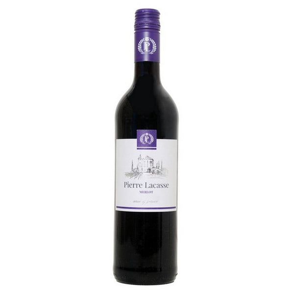 Pierre Lacasse - French Merlot - 13% - 750ml Wine Bottle