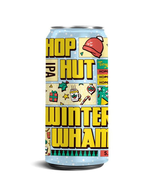 Tiny Rebel - Hop Hut Winter Wham! - Christmas IPA - 5.5% - 440ml Can - MK Biergarten